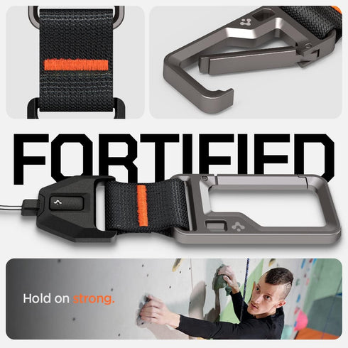 Spigen for AirPods Pro 3 / AirPods Pro 2 Lanyard with Carabiner – Black