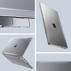 Spigen MacBook Pro 16-inch Airskin case - Crystal Clear - ACS04210 - image 3