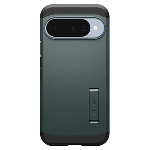 Spigen Tough Armor MagFit Google Pixel 10 Pro / Pixel 10 Kickstand Case - Abyss Green - image 4