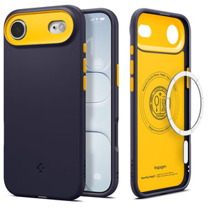 Spigen iPhone Air Case – Nano Pop (MagFit) - Blueberry Navy
