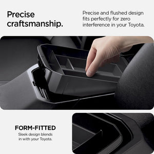 Spigen Toyota RAV4 and RAV4 Prime Console Organizer - Black - image 4
