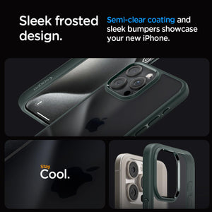 Spigen Ultra Hybrid case for iPhone 15 Pro Max in Frost Green – detail image 2