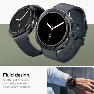 Spigen Galaxy Watch 9 40mm Case - Liquid Air - Matte Black - image 3