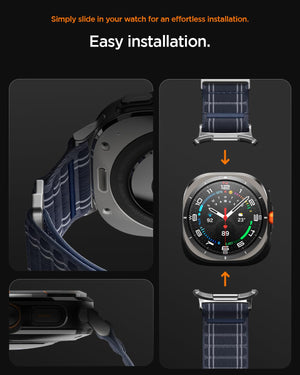 Spigen Galaxy Watch Ultra 2 & Ultra 47mm Band - WBF0 - Navy - image 7