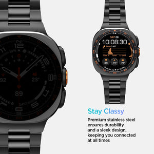 Spigen Galaxy Watch Ultra 2 & Ultra 47mm Band - Modern Fit 316L - Black - image 4