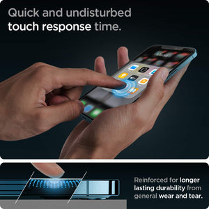 Spigen iPhone 12 Pro Max Screen Protector – GLAS.tR EZ Fit - Amazon restore image 5