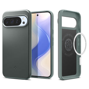 Spigen Pixel 10 Pro / Pixel 10 Case – Thin Fit (MagFit) - Sage Green - image 1