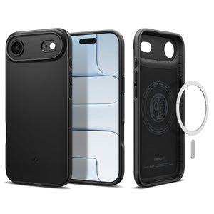 Spigen iPhone Air Case – Thin Fit (MagFit) - Black