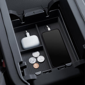 Spigen Rivian R1T and R1S Center Console Organizer - Black - image 1