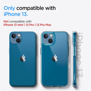 Spigen iPhone 13 Case Ultra Hybrid - Crystal Clear - ACS03522 - image 2