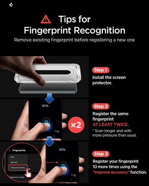 Spigen Galaxy S26 Plus Screen Protector - AluminaCore Glas.tR EZ Fit (2 Pack) – Clear – detail image 2