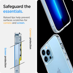Spigen iPhone 13 Pro Max Case – Ultra Hybrid - raised screen and camera edge protection