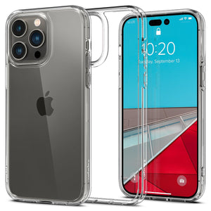 Spigen iPhone 14 Pro Case – Ultra Hybrid Crystal Clear