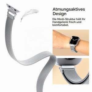 Magnetic adjustment on Spigen WBM4 Apple Watch band