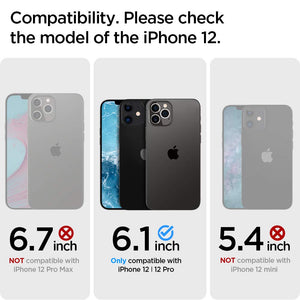 Spigen Liquid Crystal iPhone 12 / 12 Pro Case - Crystal Clear - image 2