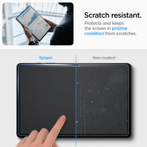 Spigen Galaxy Tab S10 Lite / S10 FE / S9 FE / S9 Screen Protector - Glas.tR EZ Fit Tempered Glass - Clear - image 4