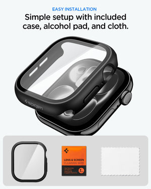 Spigen Thin Fit 360 Apple Watch Series 11/10 42mm Waterproof Case - Black - image 7