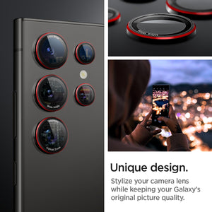 Spigen Galaxy S24 Ultra Lens Protector – Optik Pro EZ Fit (2 Pack) – L-Series – product image 2