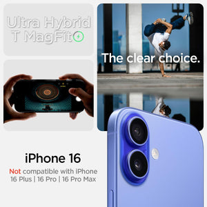 Spigen iPhone 16 Case Ultra Hybrid T MagFit - Frost Black - image 2