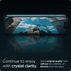 Spigen iPhone 12 Pro Max Screen Protector – GLAS.tR EZ Fit - Amazon restore image 6