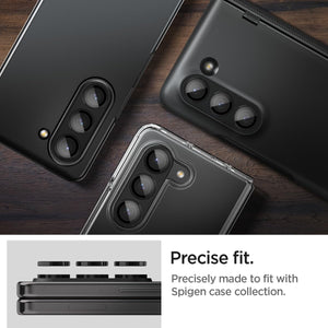 Installed Spigen camera lens protector on Galaxy Z Fold 5