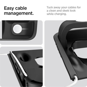 Spigen Tesla Model Y/3 3-in-1 Wireless Charging Hub Mount Black view 5
