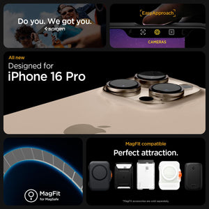 Spigen iPhone 16 Pro Case – Ultra Hybrid (MagFit) – White – detail image 1