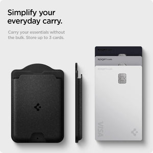 Spigen Urban Fit MagFit 3-Card Wallet - Black - image 4