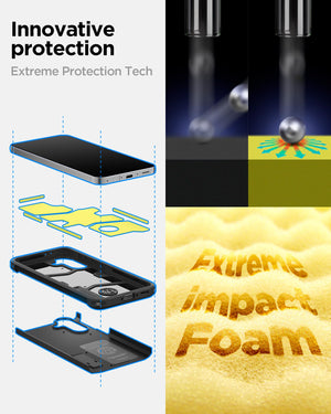 Spigen Galaxy A56 5G Case Tough Armor - Black image 4
