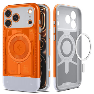 Spigen iPhone 17 Pro Max Case - Classic C1 (MagFit) - Tangerine