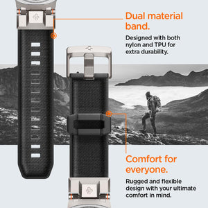 Spigen Galaxy Watch 9 Band - DuraPro Armor - Black DuraPro Armor - image 7