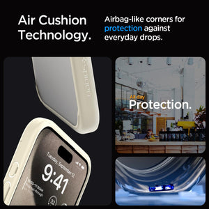 Spigen iPhone 15 Pro Case – Ultra Hybrid - Mute Beige - detail image 4