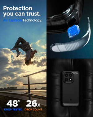 Spigen Xiaomi 15T Case – Rugged Armor Air Cushion corner protection detail