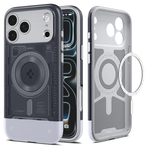 Spigen iPhone 17 Pro Max Case - Classic C1 (MagFit) - Graphite