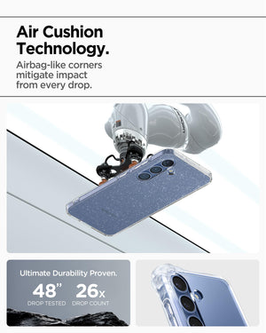 Spigen Galaxy S25 Liquid Crystal Crystal Quartz case view 6
