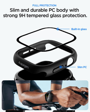 Spigen Thin Fit 360 Apple Watch Series 11/10 46mm Waterproof Case - Black - image 3