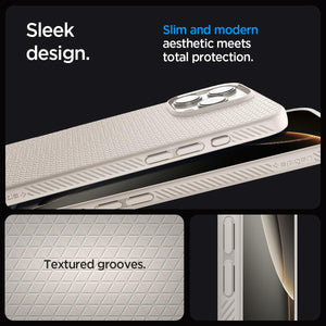 Spigen iPhone 16 Pro Case – Liquid Air - Natural Titanium - image 3
