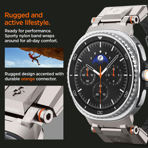 Spigen Galaxy Watch 8 Band - DuraPro Armor - Black - image 4