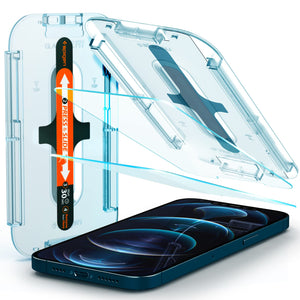 Spigen iPhone 12 Pro Max Screen Protector – GLAS.tR EZ Fit - Amazon restore image 1