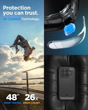 Spigen Xiaomi 15T Pro Case – Rugged Armor Air Cushion corner protection detail