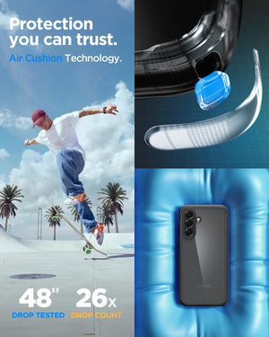Spigen Galaxy A56 5G Case - Ultra Hybrid - Matte Black - image 4