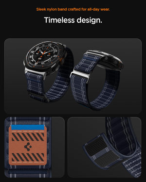 Spigen Galaxy Watch Ultra 2 & Ultra 47mm Band - WBF0 - Navy - image 5