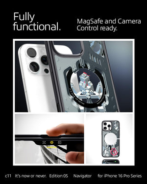 Spigen iPhone 16 Pro Max Case – Ultra Hybrid (MagFit) – Navigator – detail image 6