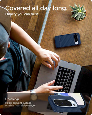 Spigen Pixel 10 Pro XL Parallax MagFit case - Midnight Blue - image 6