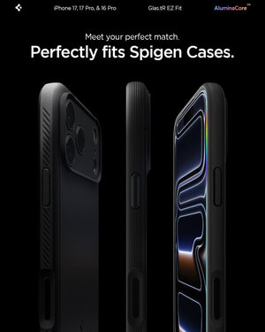 Spigen iPhone 17 Pro / 17 Screen Protector GLAS.tR EZ Fit (2 Pack) view 14