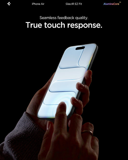 Spigen iPhone Air 螢幕保護貼 – GLAS.tR EZ Fit(2入裝)