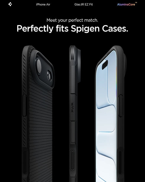 Spigen iPhone Air 螢幕保護貼 – GLAS.tR EZ Fit(2入裝)