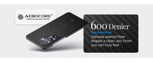Spigen Galaxy S26 Ultra Case – Air Skin Aramid MagFit – Black – woven aramid construction