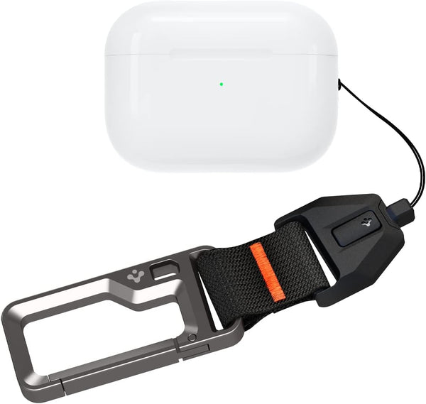 Spigen for AirPods Pro 3 / AirPods Pro 2 Lanyard with Carabiner – Black