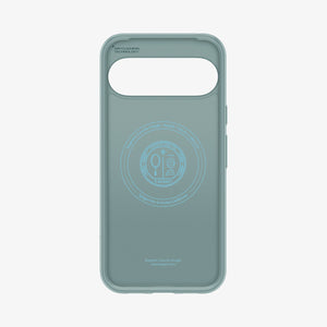 ACS09709 - Pixel 10 Pixel 10 Pro in sage green showing the inside of case